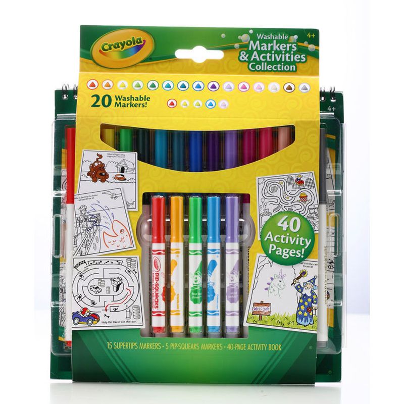 Crayola Markers and Activities Collection (20 Markers)